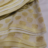 Banarasi Booti on Chanderi fabric for blouse