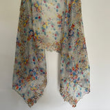 Printed Organza Dupatta.