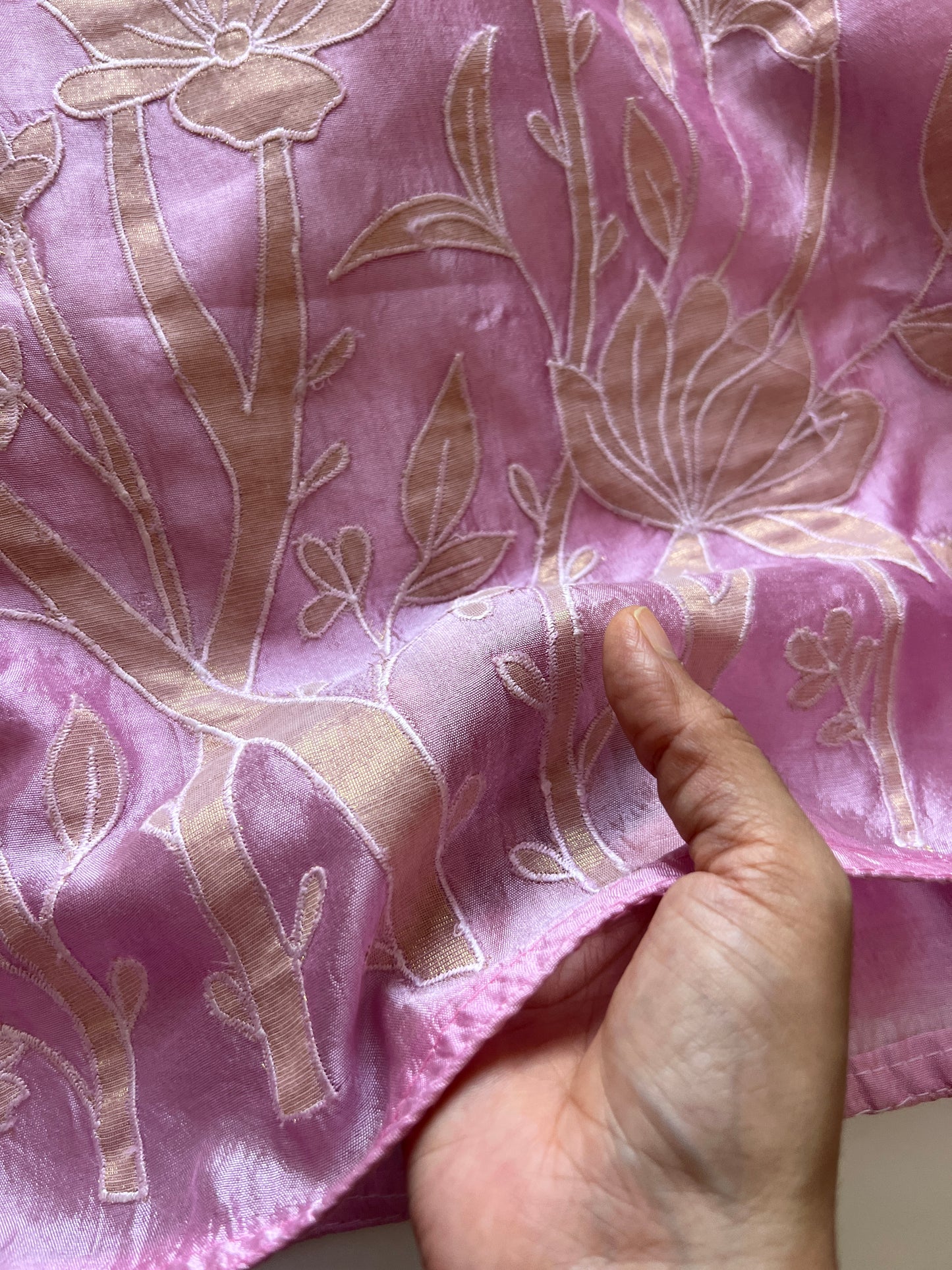 Premium Ethnic Collection SIlk suit lilac color