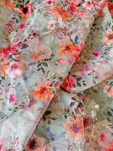 Chanderi with Organza dupatta - Dress material - Neel Creations By Saanvi