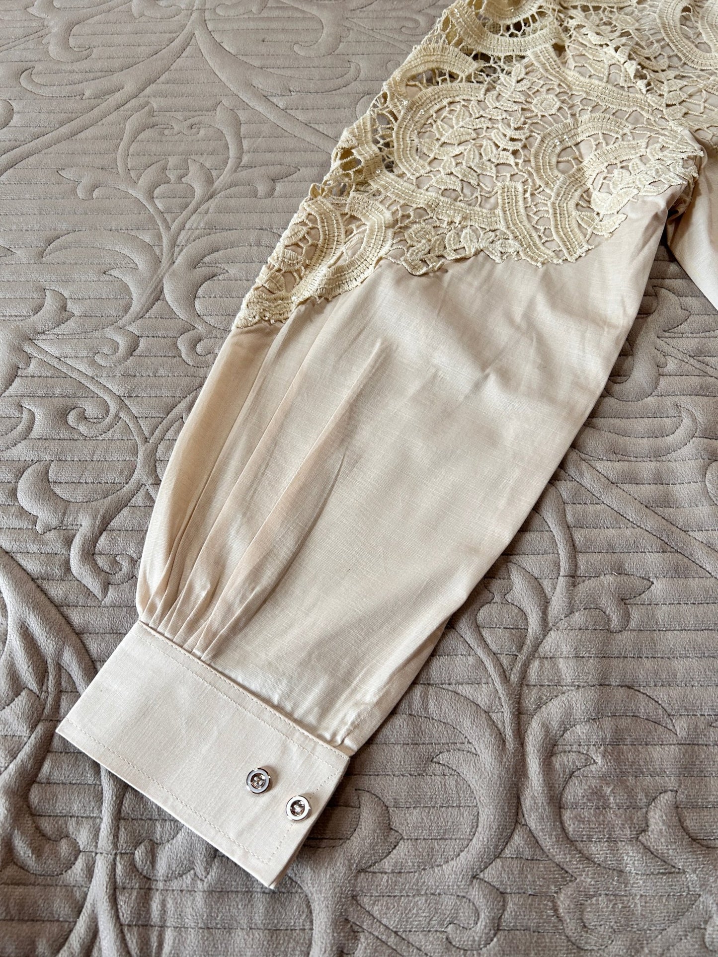 Cutwork Embroidered Designer coord set. - Neel Creations By Saanvi