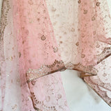 Fancy Net dupatta all over embroidery. - Neel Creations By Saanvi