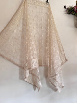 Fancy Thread work Net dupatta - Neel Creations By Saanvi