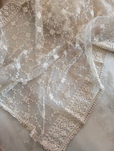 Fancy Thread work Net dupatta - Neel Creations By Saanvi