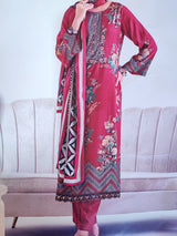 Masleen Printed Kurta Dupatta Pakistani style. - Neel Creations By Saanvi
