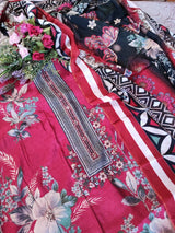 Masleen Printed Kurta Dupatta Pakistani style. - Neel Creations By Saanvi