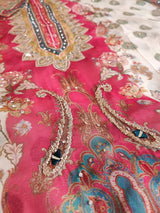Pakistani Print with embroidery. - Neel Creations By Saanvi