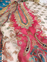Pakistani Print with embroidery. - Neel Creations By Saanvi
