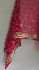 Heavy border dupatta. Sabyasachi inspired Dupatta.