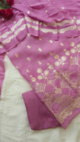 Pure Organza dress material