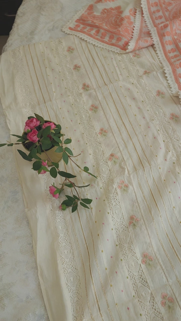 premium cotton dress material 