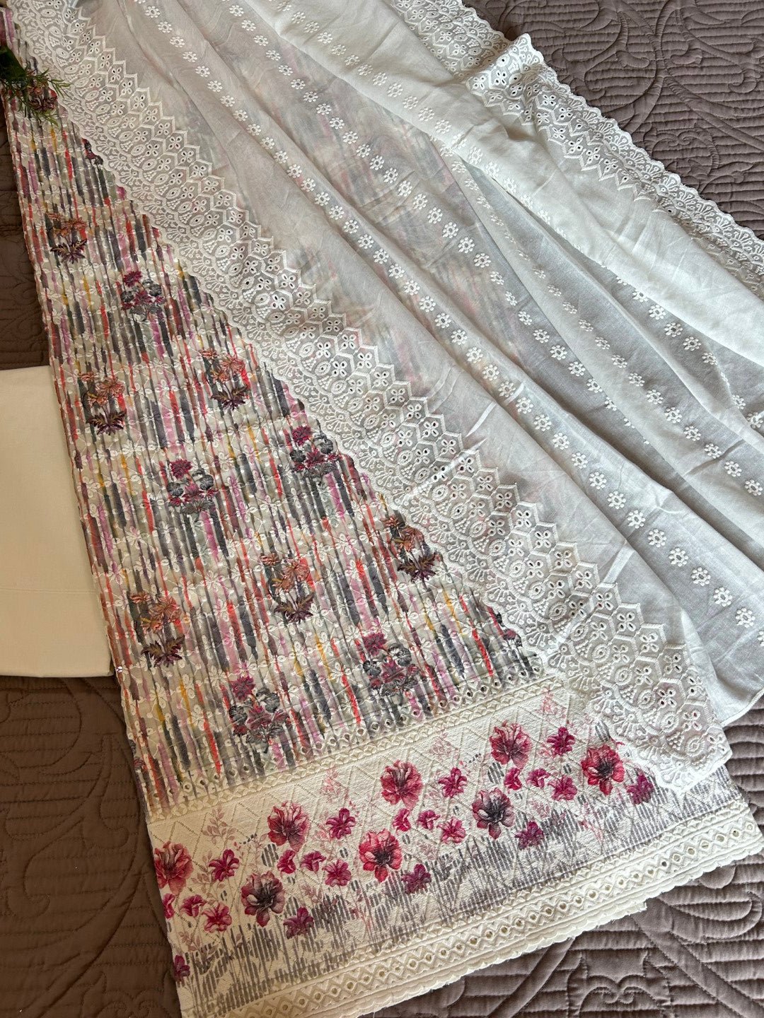 Printed cotton Dress material - Neel Creations By Saanvi