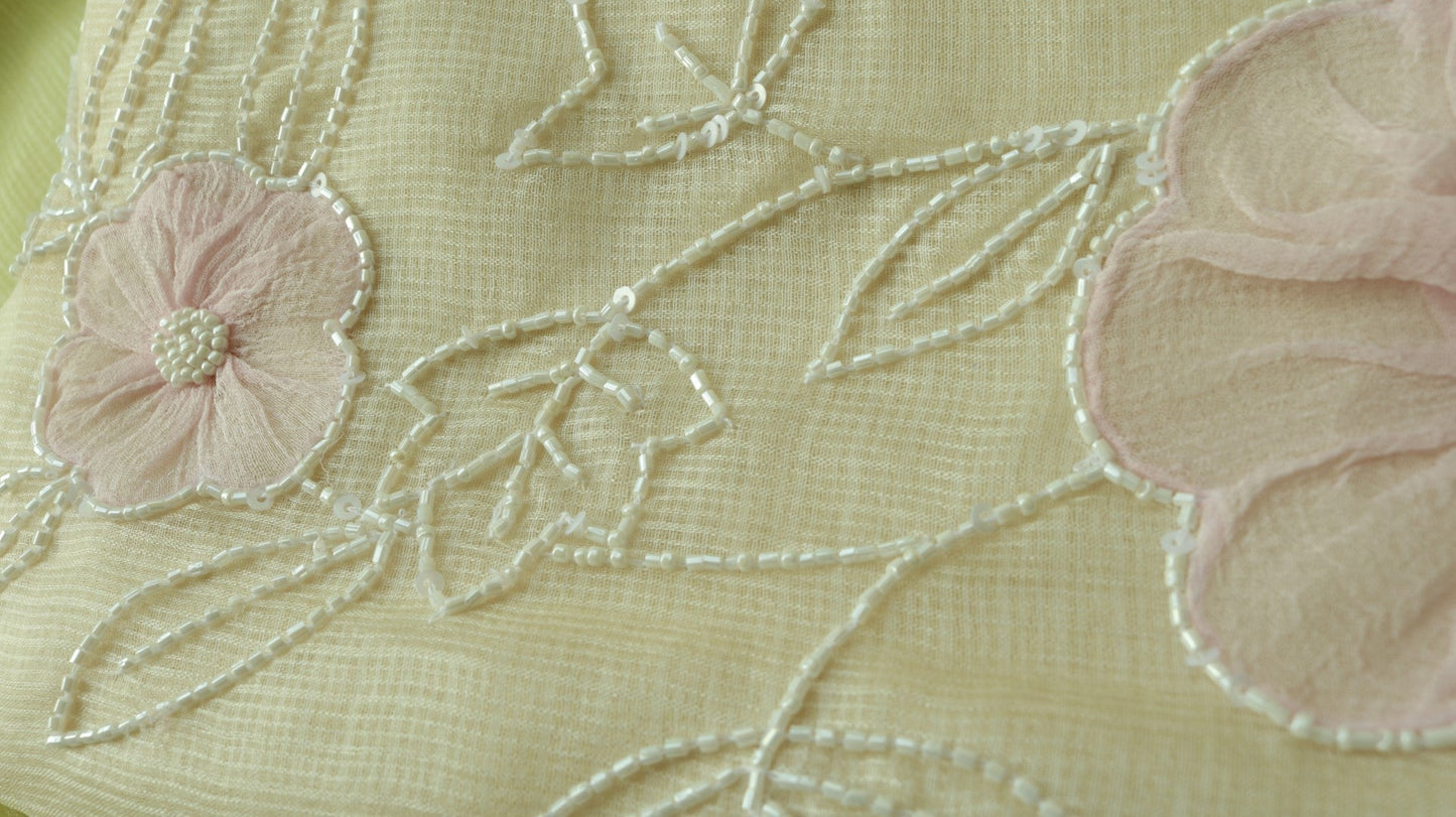 Pure Kotta with handwork embroidery Dress material - Neel Creations By Saanvi