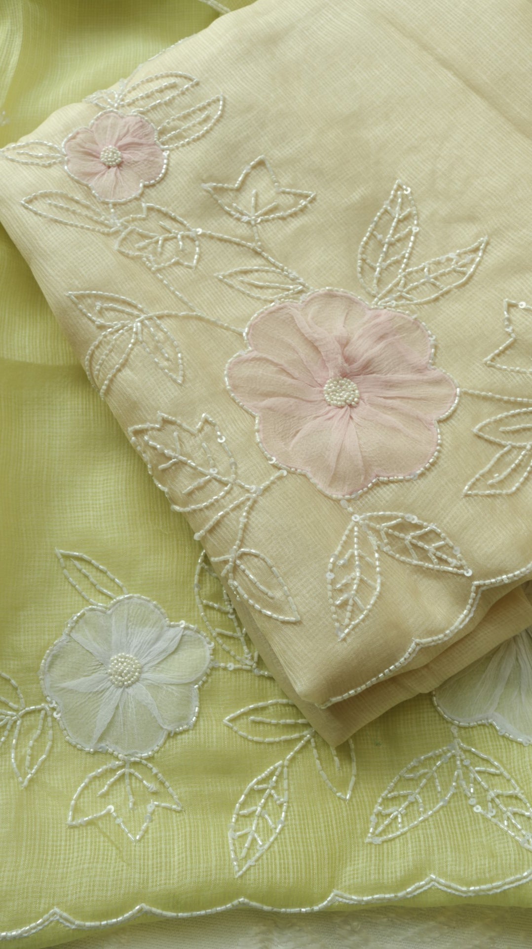 Pure Kotta with handwork embroidery Dress material - Neel Creations By Saanvi