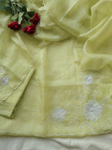 Pure Kotta with handwork embroidery Dress material - Neel Creations By Saanvi