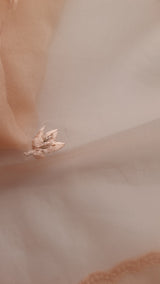 Peach Embroidery Unstitched Suit