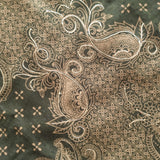 Green Pashmina Unstitched suit set