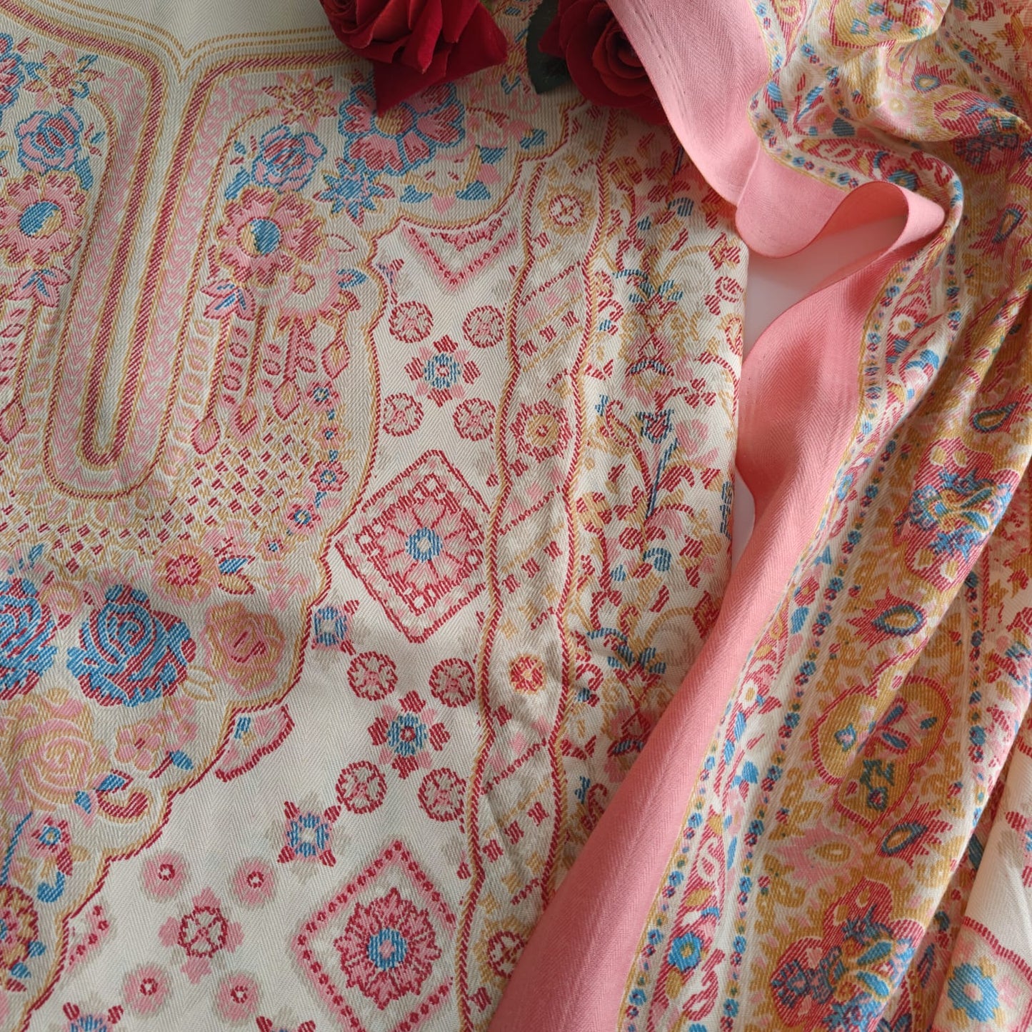 Prinred Pashmina Unstitched suit set