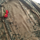 Green Pashmina Unstitched suit set