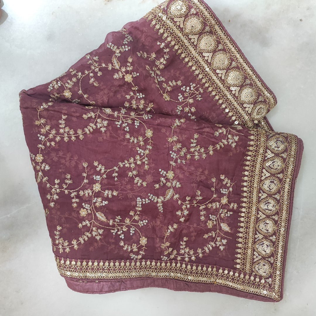 Sabyasachi inspired Dupatta. - Neel Creations By Saanvi