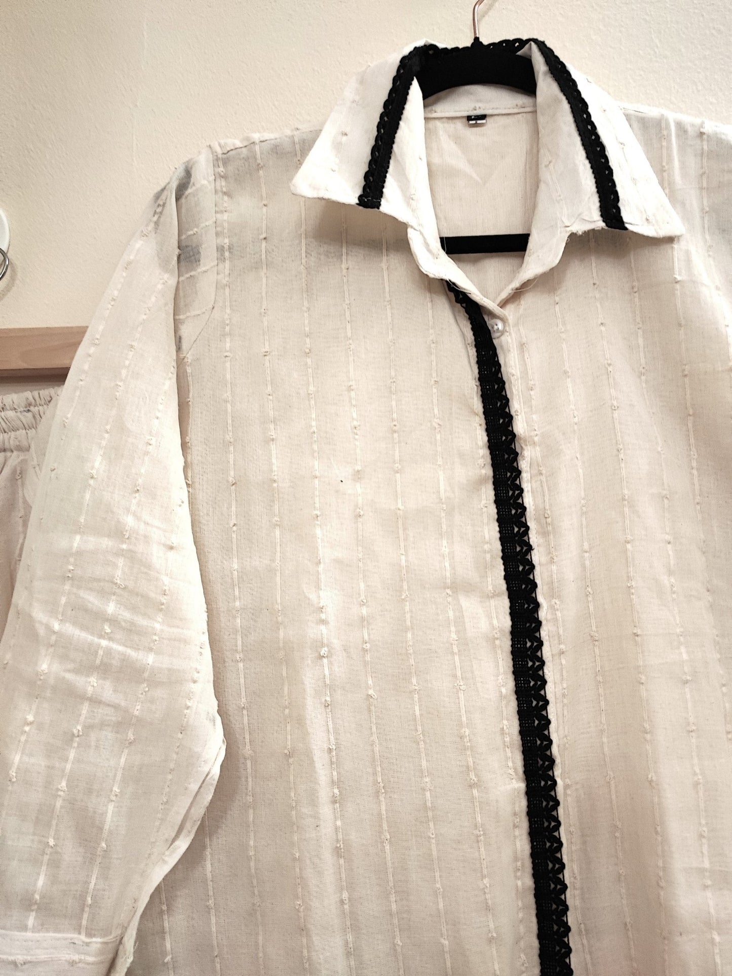 Afghani pant co-ord set. Khadi mul cotton set - Neel Creations By Saanvi