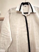 Afghani pant co-ord set. Khadi mul cotton set - Neel Creations By Saanvi