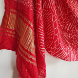 Bandhani silk dupatta Indian Wedding Dupatta long embroidered scarf Punjabi dress dupattas for festival chunni lehenga stole - Neel Creations By Saanvi