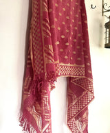 Beautiful dupatta stole for women. Indian dupatta for salwar kameez - Neel Creations By Saanvi