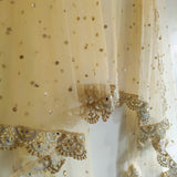 Dupatta Indian Wedding Dupatta long net embroidered scarf Punjabi dress dupattas for festival chunni lehenga stole - Neel Creations By Saanvi
