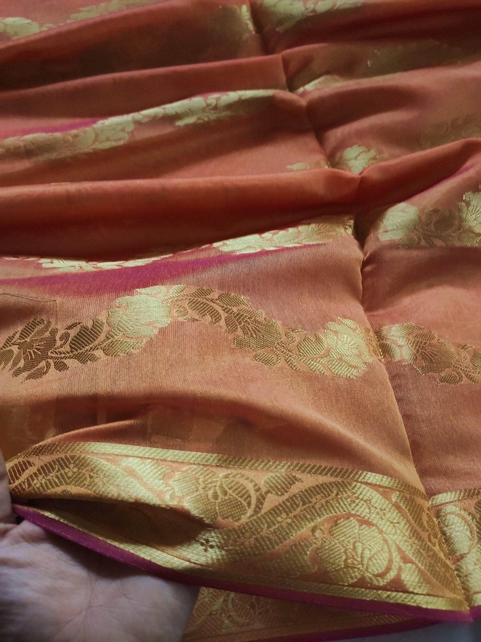 Indian dupatta Dupion Cotton Silk Chanderi dupatta. - Neel Creations By Saanvi