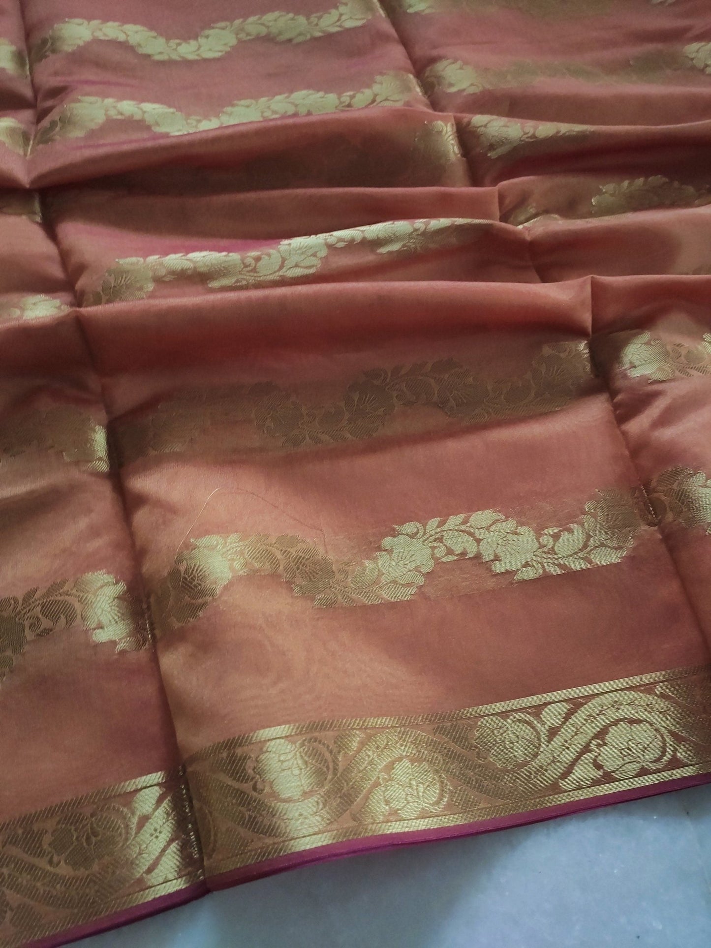 Indian dupatta Dupion Cotton Silk Chanderi dupatta. - Neel Creations By Saanvi