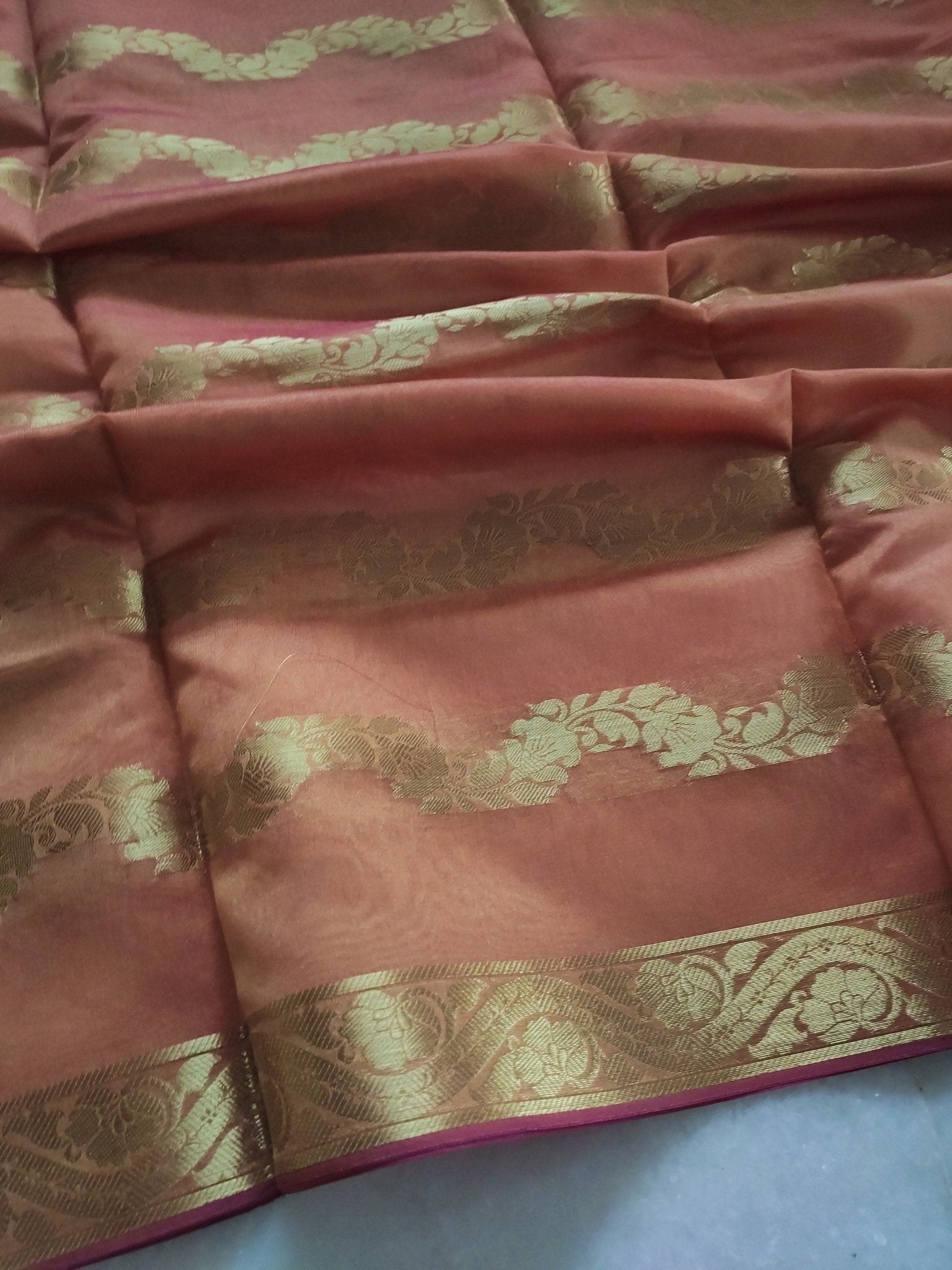 Indian dupatta Dupion Cotton Silk Chanderi dupatta. - Neel Creations By Saanvi