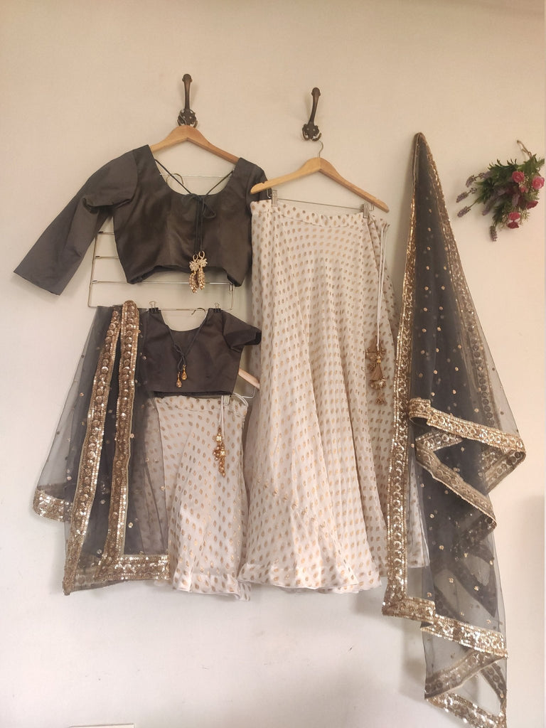 Lehenga Choli | Mother Daughter Combo Dress | Freeup